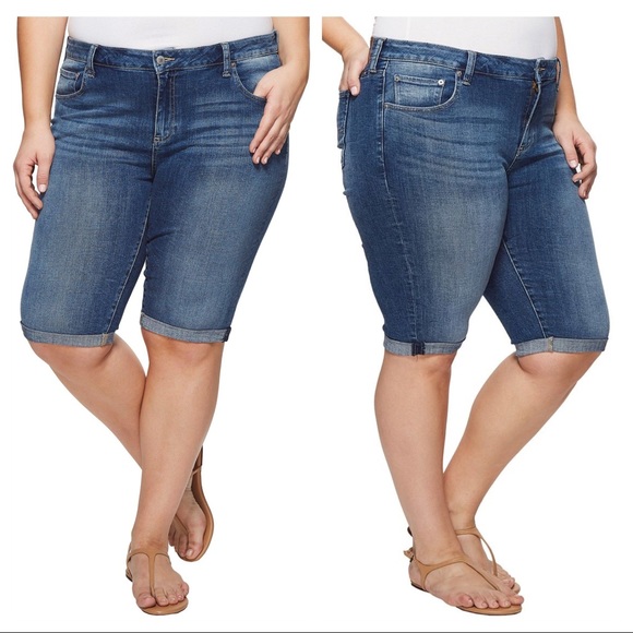 Lucky Brand Pants - Lucky Brand Ginger Bermuda Denim Shorts Size 20W